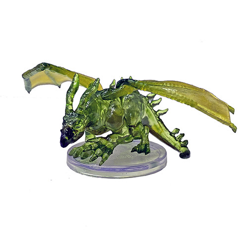 D&D Icons of the Realms 22:Fizbans Treasury of Dragons : #13 Emerald Dragon Wyrmling (U) 