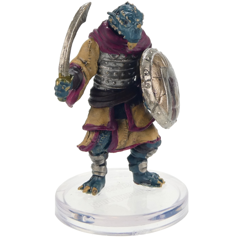 D&D Icons of the Realms 26: SAND AND STONE: 32: Blue Dragonborn (R) 
