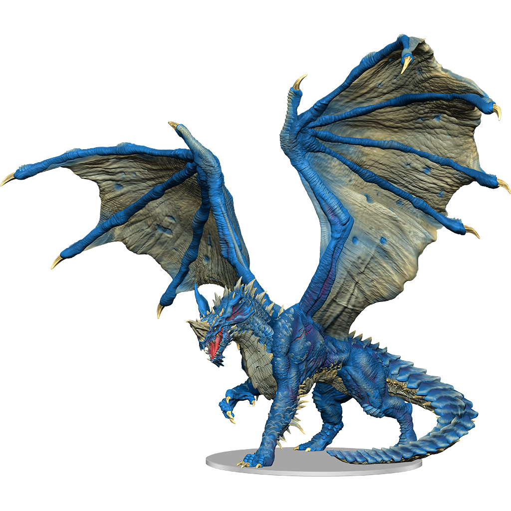 D&D Icons of the Realms: Adult Blue Dragon 
