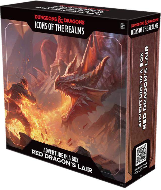D&D Icons of the Realms: Adventure In A Box: Red Dragons Lair (Apr 24) 