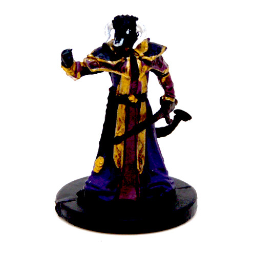 D&D Icons of the Realms Tyranny of Dragons: #033 Half Black Dragon Lord (R) 