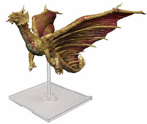 D&D Icons of the Realms Tyranny of Dragons: Brass Dragon 