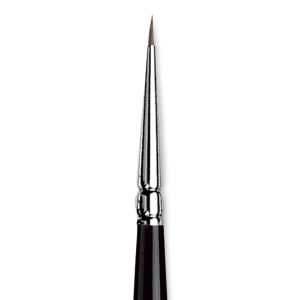 Da Vinci Brushes: Kolinsky Sable : Round Short Handle Size 3/0 