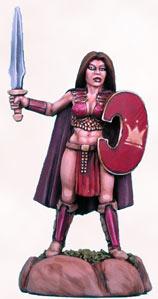 Dark Sword Miniatures: Elmore Masterwork: Female Warrior with Sword 