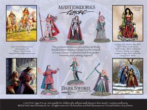 Dark Sword Miniatures: Elmore Masterwork: Set 8 