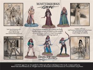 Dark Sword Miniatures: Elmore Masterwork: Set 9 