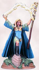 Dark Sword Miniatures: Elmore Masterworks: Castle of Deception Female Mage 