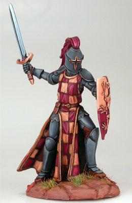 Dark Sword Miniatures: Elmore Masterworks: Male Knight w/ Sword & Shield 