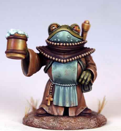 Dark Sword Miniatures: Special Edition: Friar Tuck the Toad 