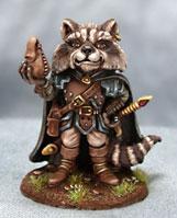 Dark Sword Miniatures: Critter Kingdoms- Raccoon Thief 
