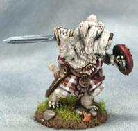 Dark Sword Miniatures: Critter Kingdoms- Westie Highlander 