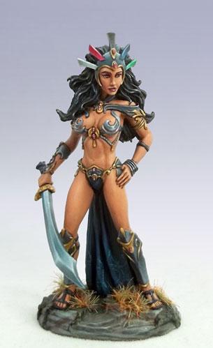Dark Sword Miniatures: Visions in Fantasy: Barbarian Queen 