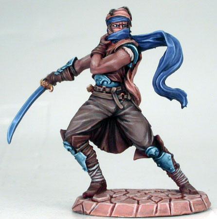 Dark Sword Miniatures: Visions in Fantasy: Male Assassin 