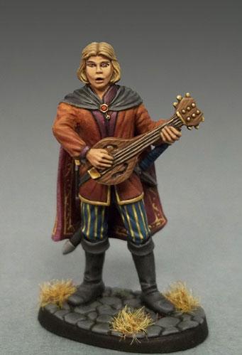 Dark Sword Miniatures: Visions in Fantasy: Male Bard with Lute 