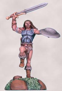 Dark Sword Miniatures: Visions in Fantasy: Male Beastmaster with Sword 