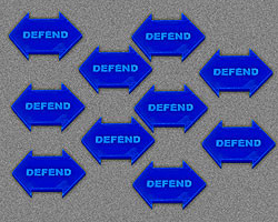 Litko: Defend Tokens: Blue 
