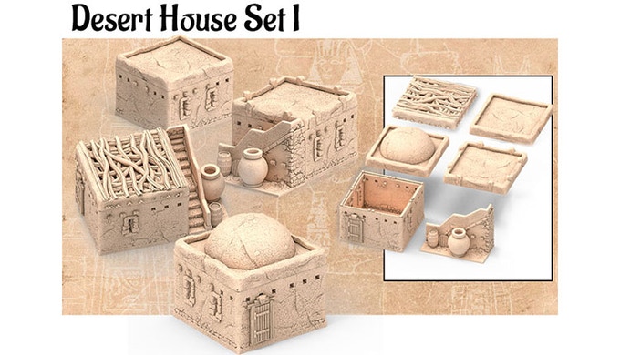Desert Adventures: Desert House Set 1 