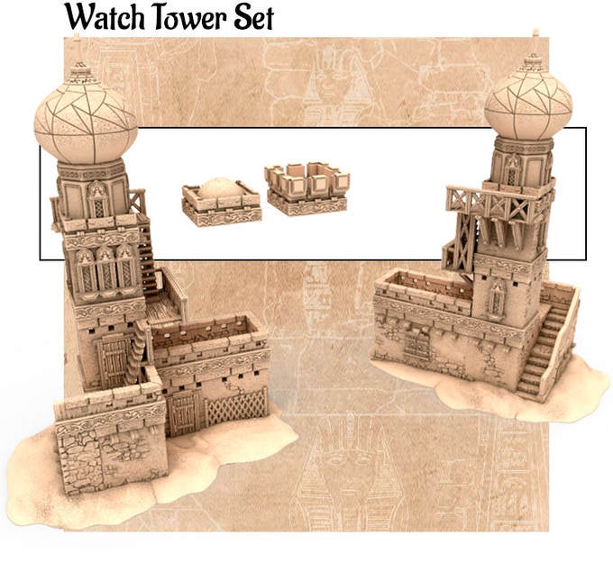 Desert Adventures: Watch Tower Set 