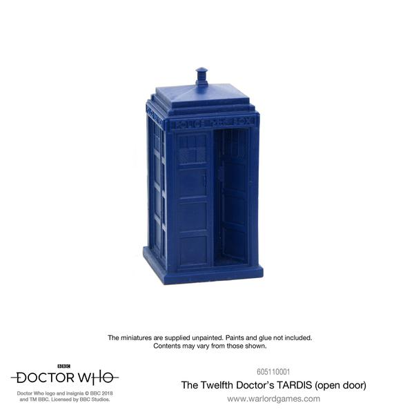 Doctor Who Miniatures: The Twelfth Doctor’s TARDIS- Open Door Version 