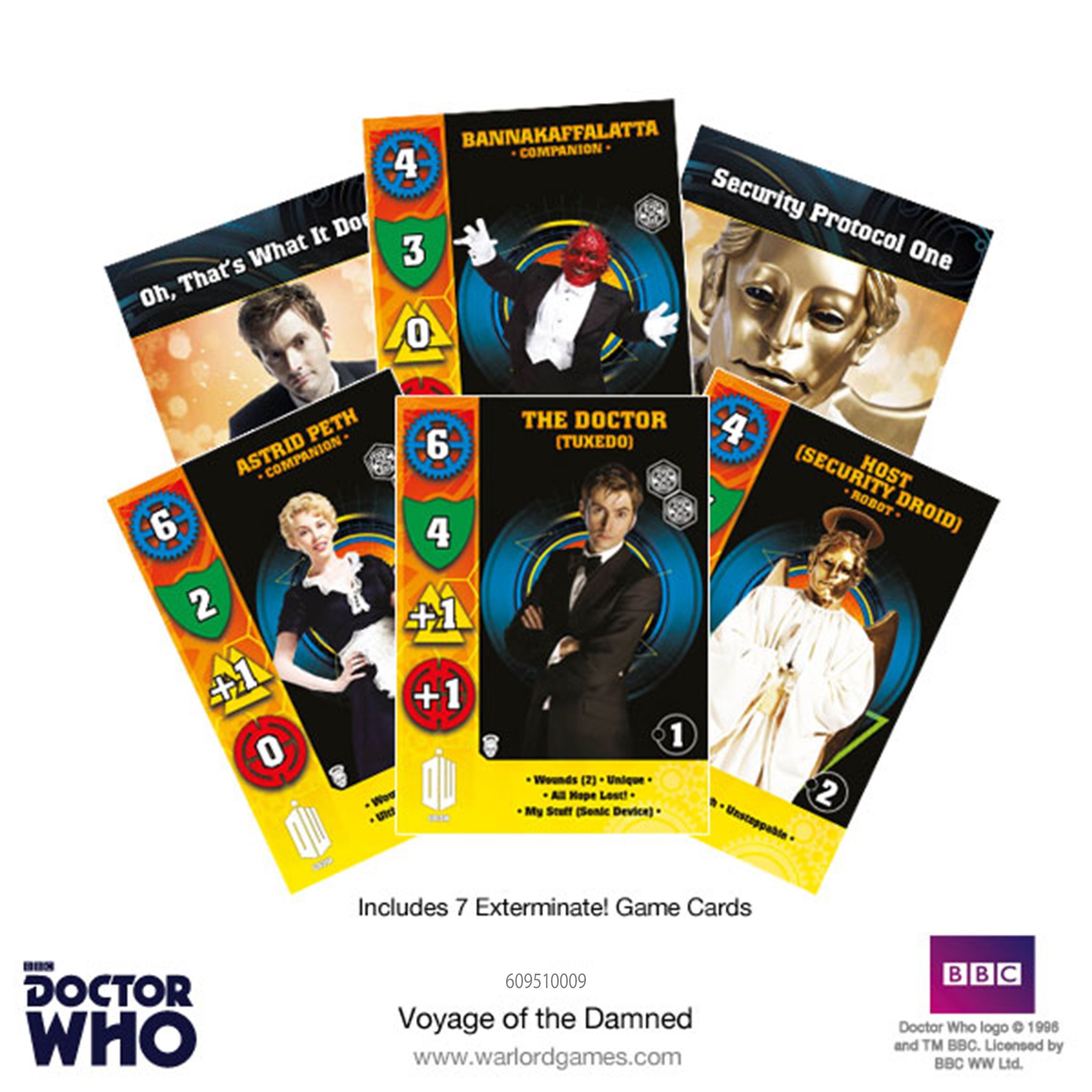 Doctor Who Exterminate: Voyage of the Damned Card Set 