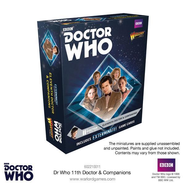 Doctor Who Miniatures: 11th Doctor & Companions 
