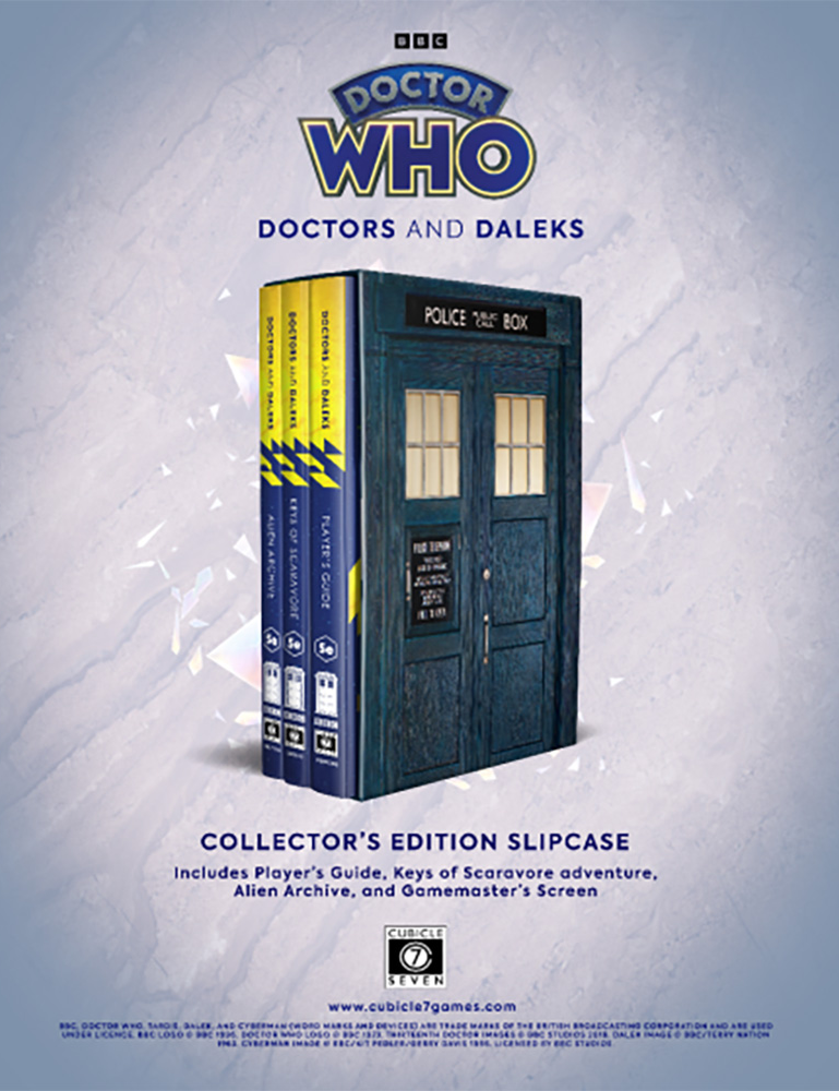 Doctor Who RPG: Doctors and Daleks: Collectors Edition (HC) 