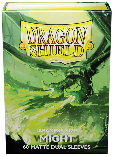 Dragon Shield: Japanese Size: Matte Sleeves DUAL Might (100ct) 