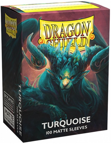 Dragon Shield: Matte Card Sleeves (100): Turquoise 