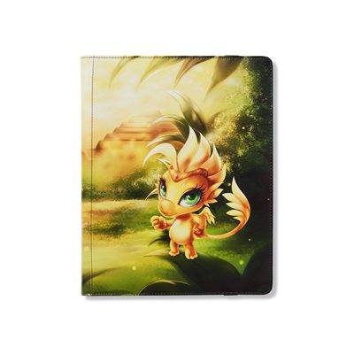 Dragon Shield: 18 Pocket (Sideload) Portfolio- Dorma Yellow 