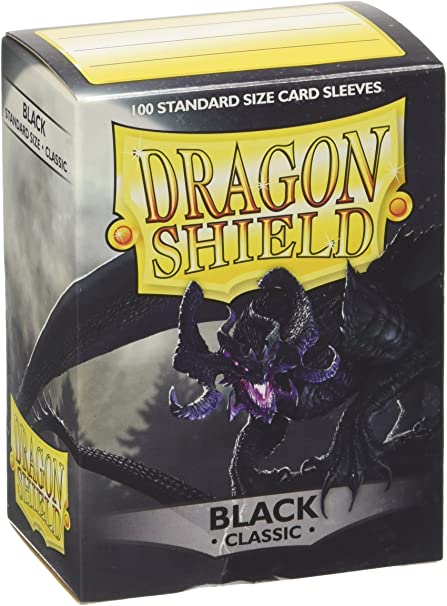Dragon Shield - Standard Card Sleeves (100): Black 