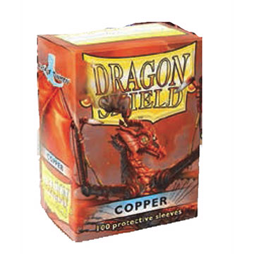 Dragon Shield - Standard Card Sleeves (100): Copper 