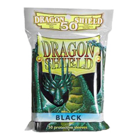 Dragon Shield - Standard Card Sleeves (50): Black 
