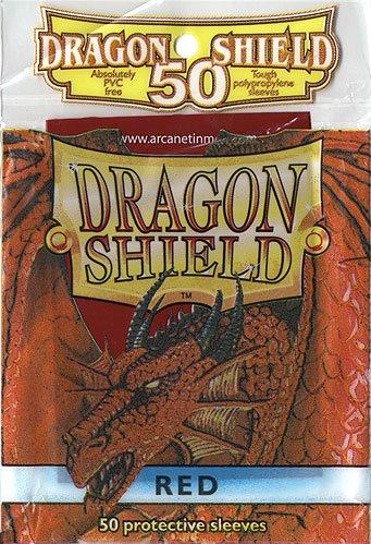 Dragon Shield - Standard Card Sleeves (50): Red 
