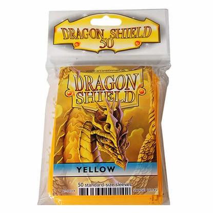 Dragon Shield - Standard Card Sleeves (50): Yellow 