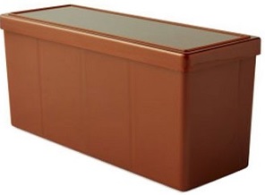 Dragon Shield: Four Compartment Storage Box (Copper) 
