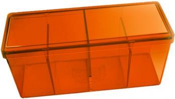 Dragon Shield: Four Compartment Storage Box (Orange) 