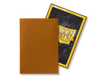 Dragon Shield: Japanese Size Matte Sleeves (60ct) - Gold 