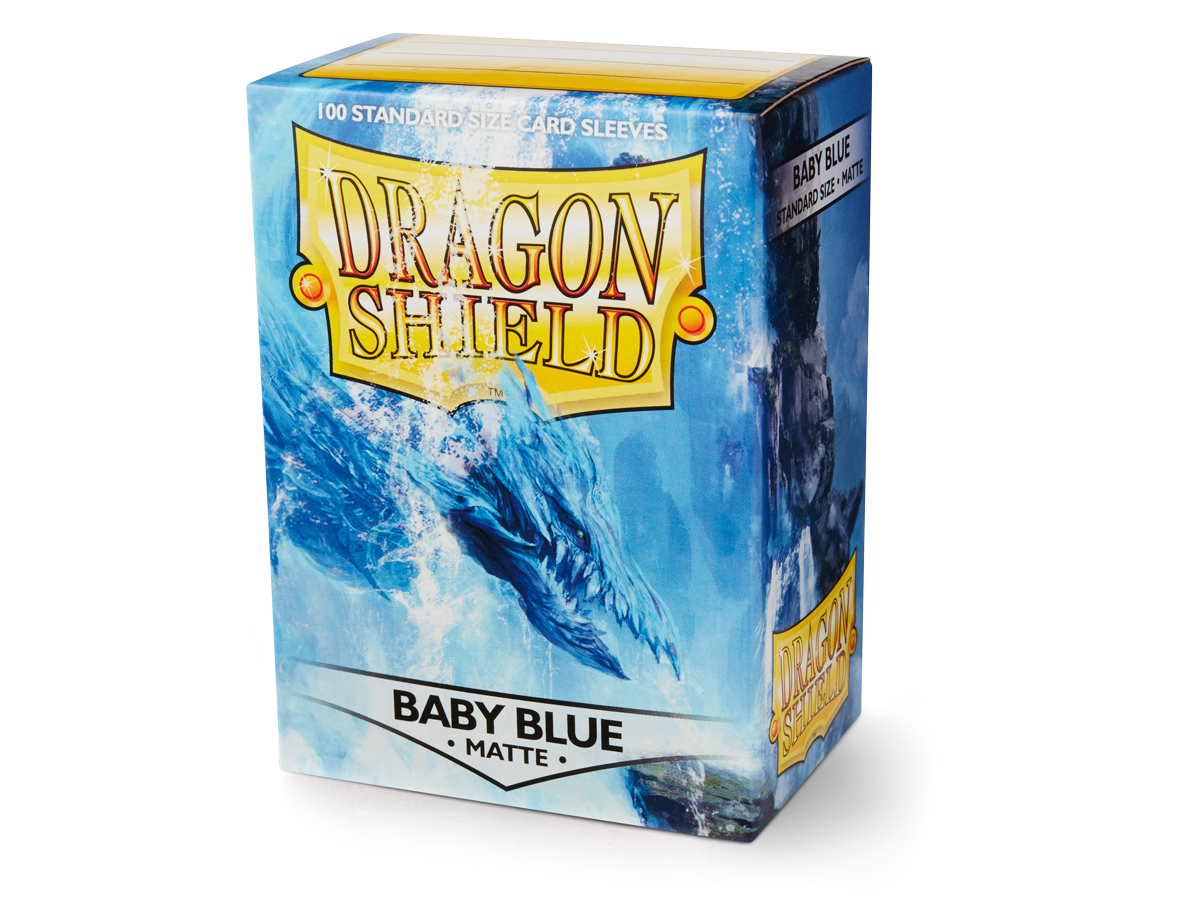 Dragon Shield: Matte Card Sleeves (100): Baby Blue  