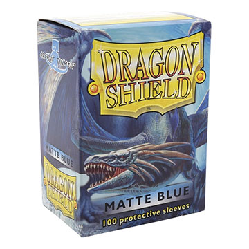 Dragon Shield: Matte Card Sleeves (100): Blue 