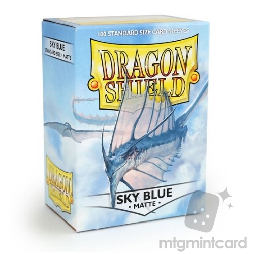 Dragon Shield: Matte Card Sleeves (100): Sky Blue 