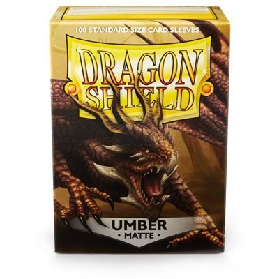 Dragon Shield: Matte Card Sleeves (100): Umber 