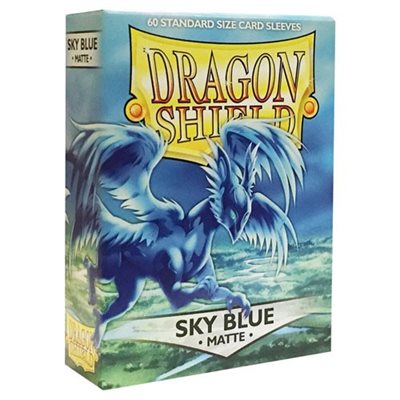 Dragon Shield: Matte Card Sleeves (60): Sky Blue 