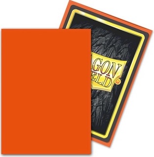Dragon Shield: Standard Card Sleeves (100ct): Classic Tangerine 