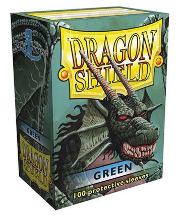 Dragon Shield - Standard Card Sleeves (100): Green 
