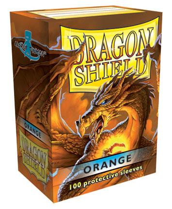 Dragon Shield - Standard Card Sleeves (100): Orange 