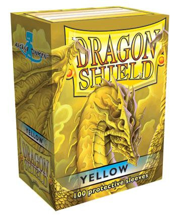 Dragon Shield - Standard Card Sleeves (100): Yellow 