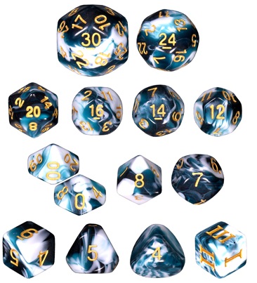 Dungeon Crawl Classics: Dice Set: Typhoon Approved 