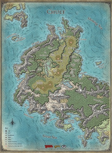 Dungeons & Dragons: Tomb of Annihilation: Map Set 
