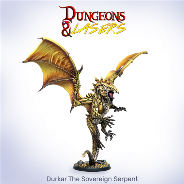 Dungeons & Lasers: Dragons: Durkar The Sovereign Serpent 