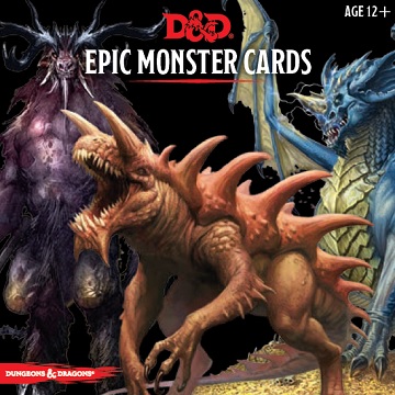 Dungeons & Dragons (5th Ed.):  Epic Monster Cards 